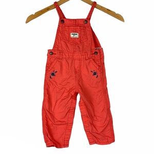 OshKosh B’gosh Toddler Girl’s Embroidered Overalls